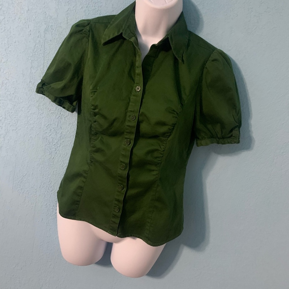 The Limited Green Button Down - Picture 7 of 7